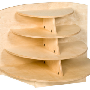End Cabinet: Tiered Shelves (69 cm)