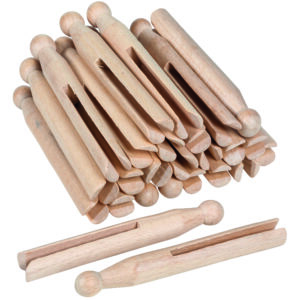 Wooden Cloth Pegs (25)