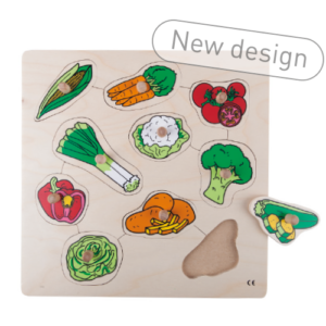 Inlay board vegetables