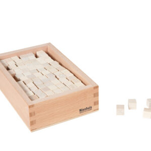Box With Cubes For Pink Tower