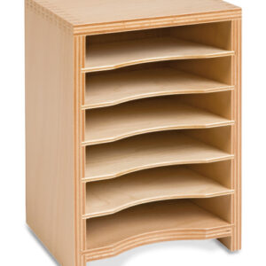Geometric Form Card Cabinet