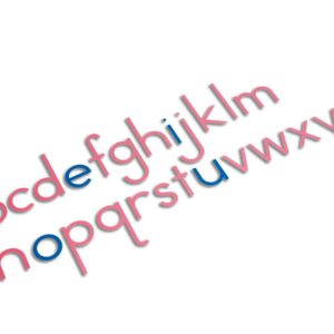 Large Movable Alphabet: International Print