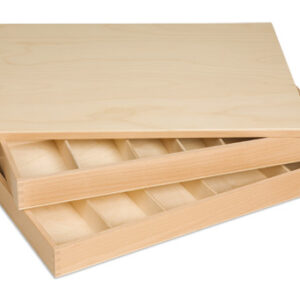 Wooden Movable Alphabet Box