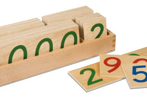 Wooden Number Cards: Large 1-9000