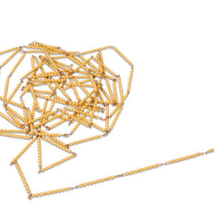 Golden Bead Chain Of 1000: Individual Beads Nylon