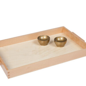 Wooden Tray With 2 Unit Cups