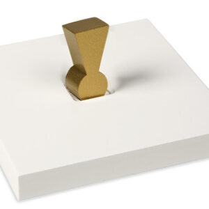 3D Wooden Grammar Symbol: Interjection