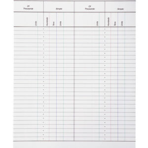 Small Bead Frame Paper: (50 sheets)