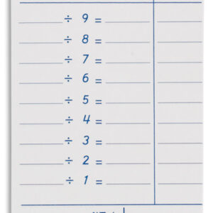 Division Tables
