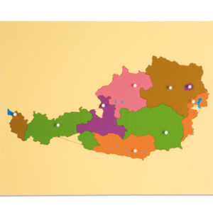 Puzzle Map: Austria