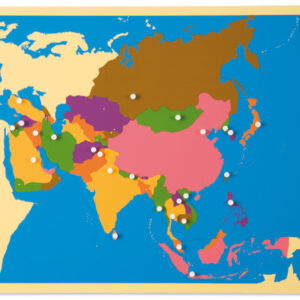 Puzzle Map: Asia