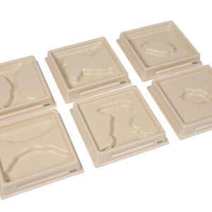 Land And Water Form Trays: Set 1