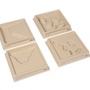 Land And Water Form Trays: Set 2