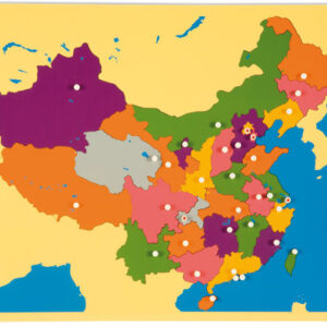 Puzzle Map: China