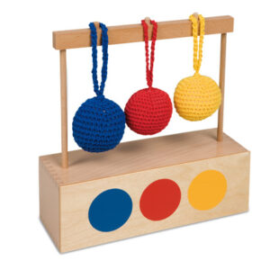 Imbucare Box With 3 Colored Knit Balls