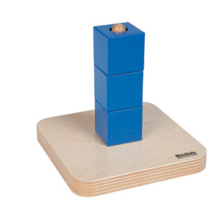 Cubes On Vertical Dowel