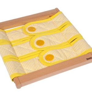 Infant / Toddler Dressing Frame: 3 Buttons