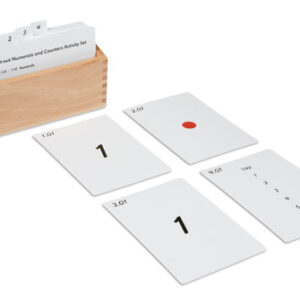 Cut-Out Numerals And Counters Activity Set