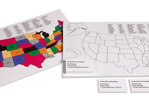 United States Location Color Set