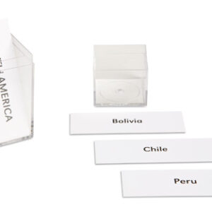 South America: Labels