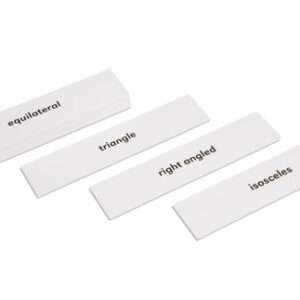Geometric Cabinet Advanced Triangle Labels