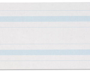 Writing Paper: Blue Lines - 4 x 8.5 in - (500)