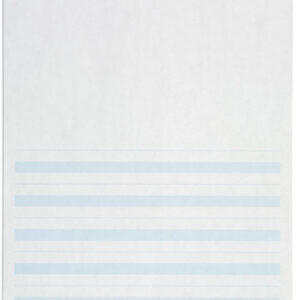 Writing Paper: Blue Lines - 8.5 x 11 in - (500)