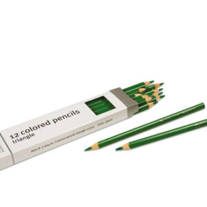 3-Sided Inset Pencils: Green