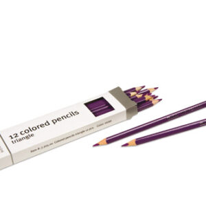 3-Sided Inset Pencils: Violet