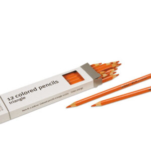 3-Sided Inset Pencils: Orange