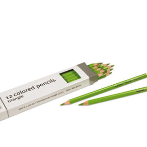 3-Sided Inset Pencils: Light Green