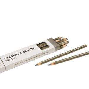 3-Sided Inset Pencils: Gray