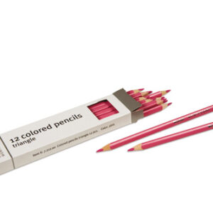 3-Sided Inset Pencils: Pink