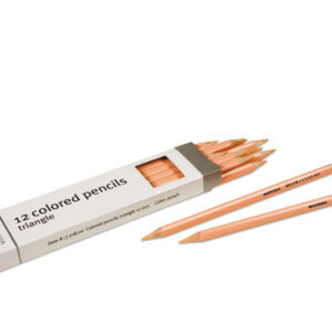 3-Sided Inset Pencils: Peach