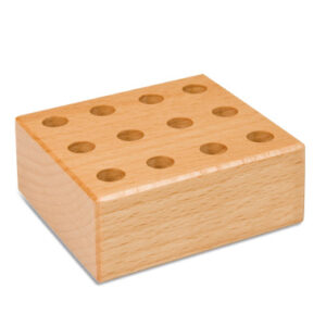 12 Hole Storage Block: For Pencil/Glue Brushes