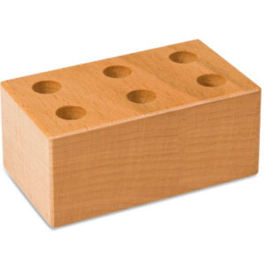 6 Hole Storage Block: For Pencil/Glue Brushes