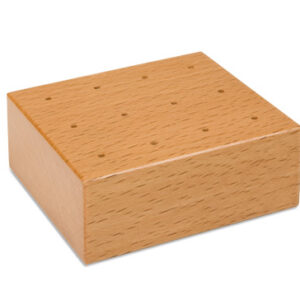 12 Hole Storage Block: For Punch-Out Pins
