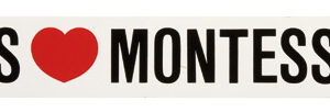 Vinyl Sticker: Kids Love Montessori